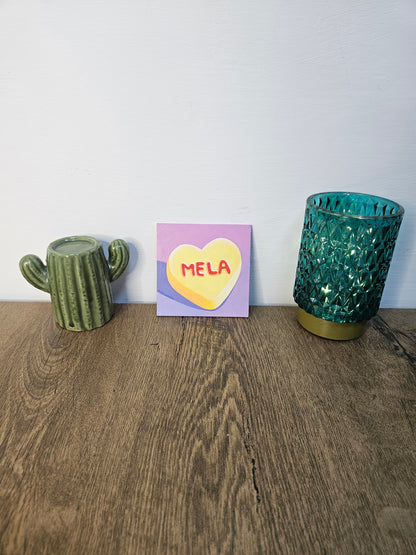 COLLOROSA Original - Candy Heart (Custom Text Available)