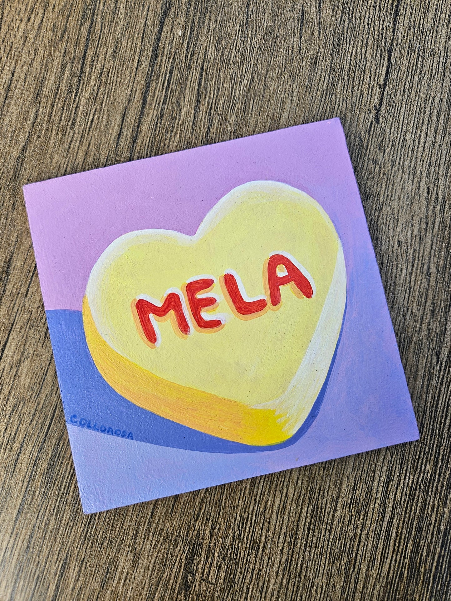 COLLOROSA Original - Candy Heart (Custom Text Available)