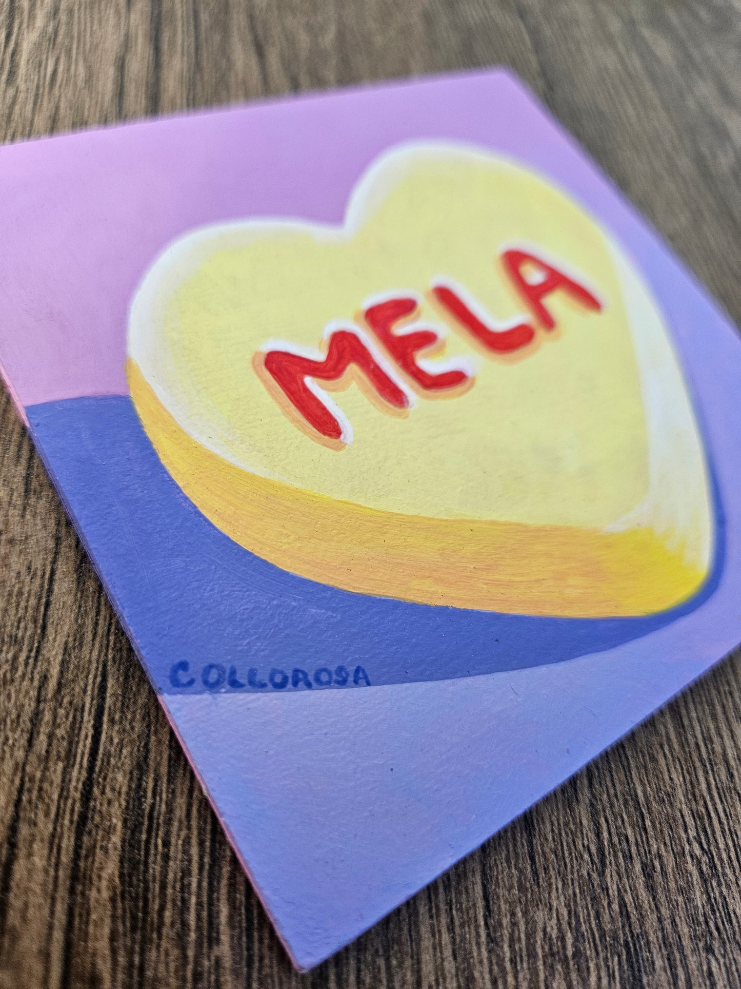 COLLOROSA Original - Candy Heart (Custom Text Available)