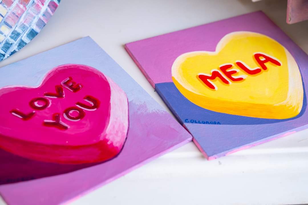 COLLOROSA Original - Candy Heart (Custom Text Available)